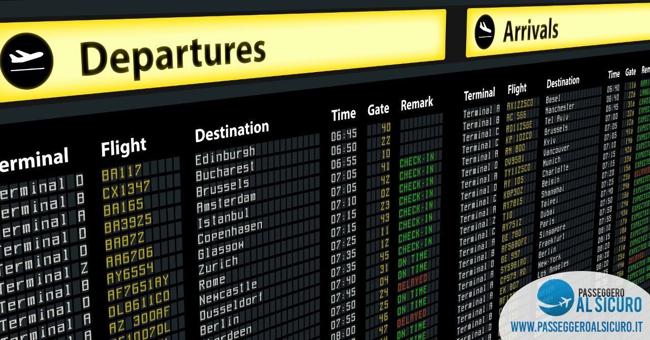 Sciopero nazionale settore trasporto aereo del 2 dicembre 2022